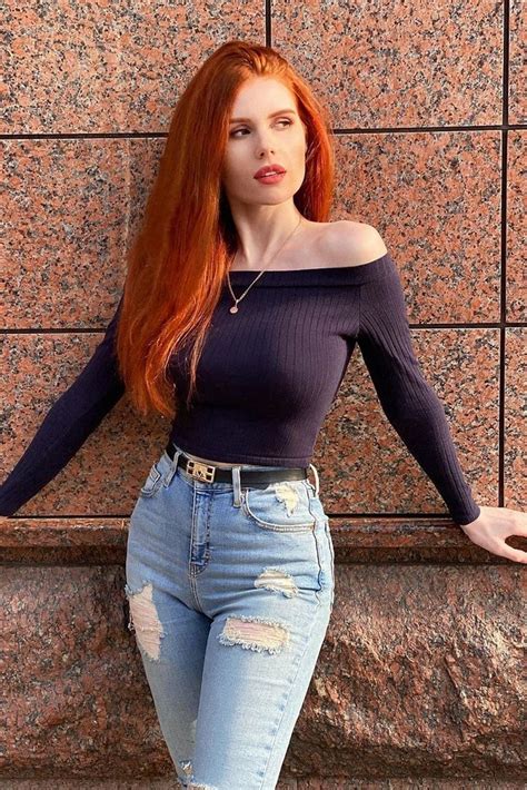 busty redhead with skinny body great combo : r/titsonastick